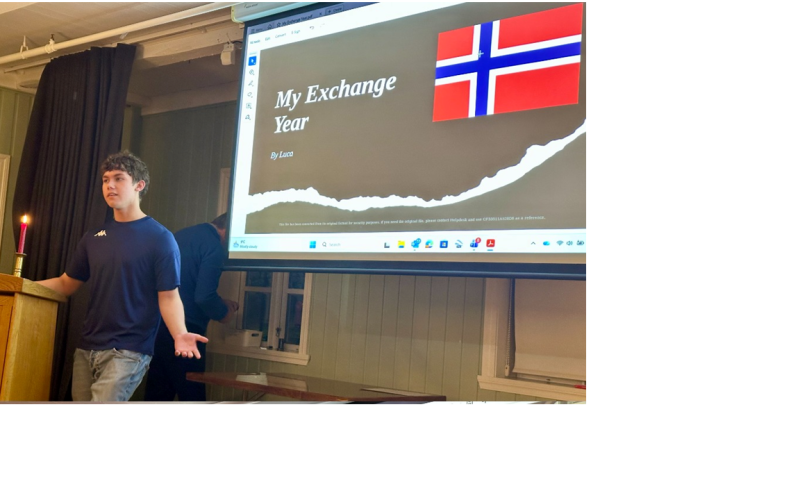 Luca- 1 år som utvekslingsstudent fra Australia