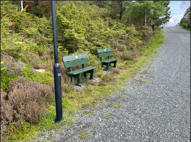 13.6.26 Rotarybenker i Tøssedalen tursti